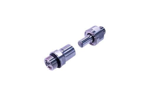 Flat face structure ensures no spills during coupling and decoupling, safe and reliable Locked throu